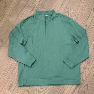 Walter Hagen Olive Zip-Up Sweater